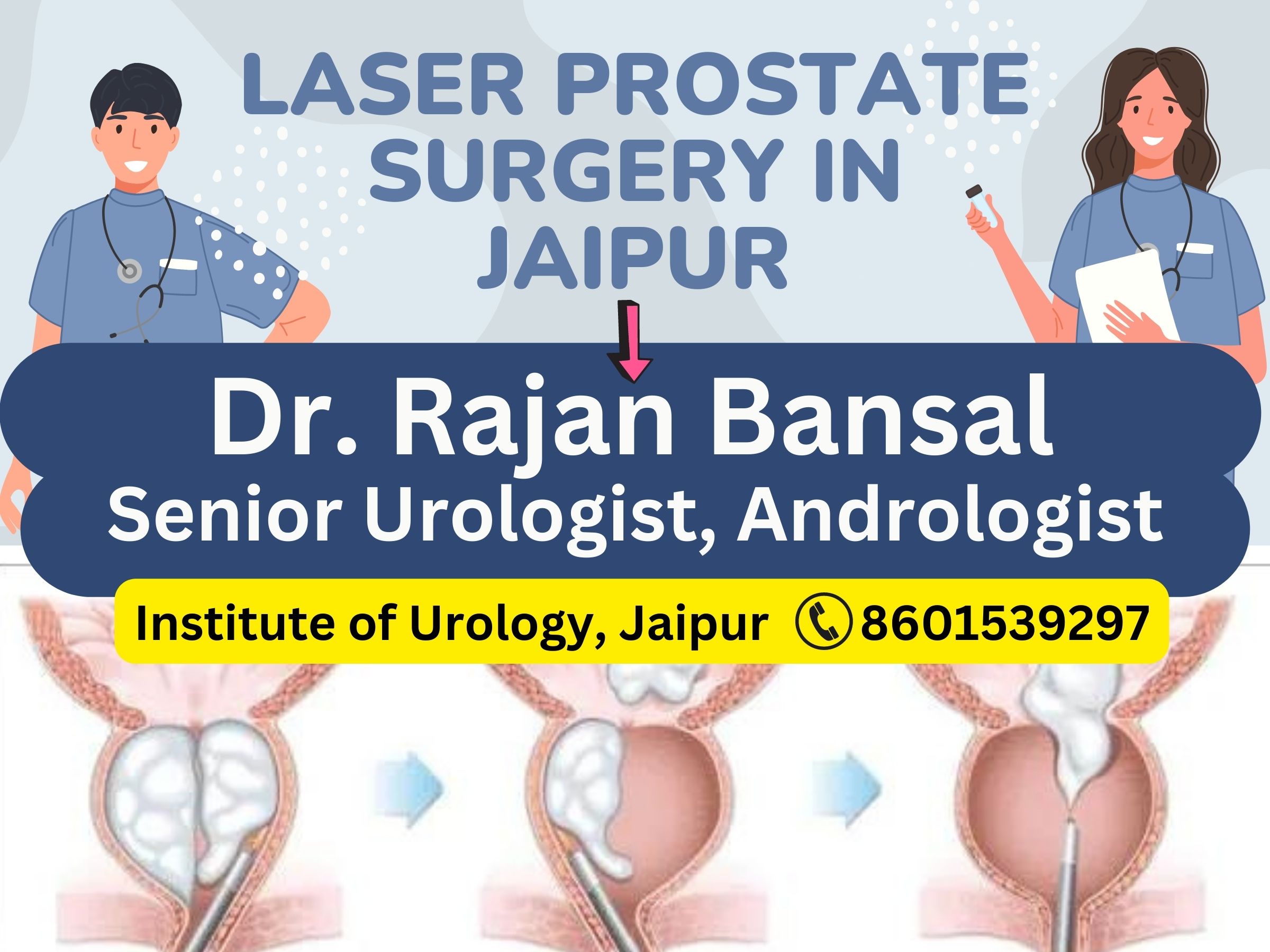 Dr. Rajan Bansal Best Doctor for Prostate Surgery in Jaipur BPH Prostate enlargement treatment