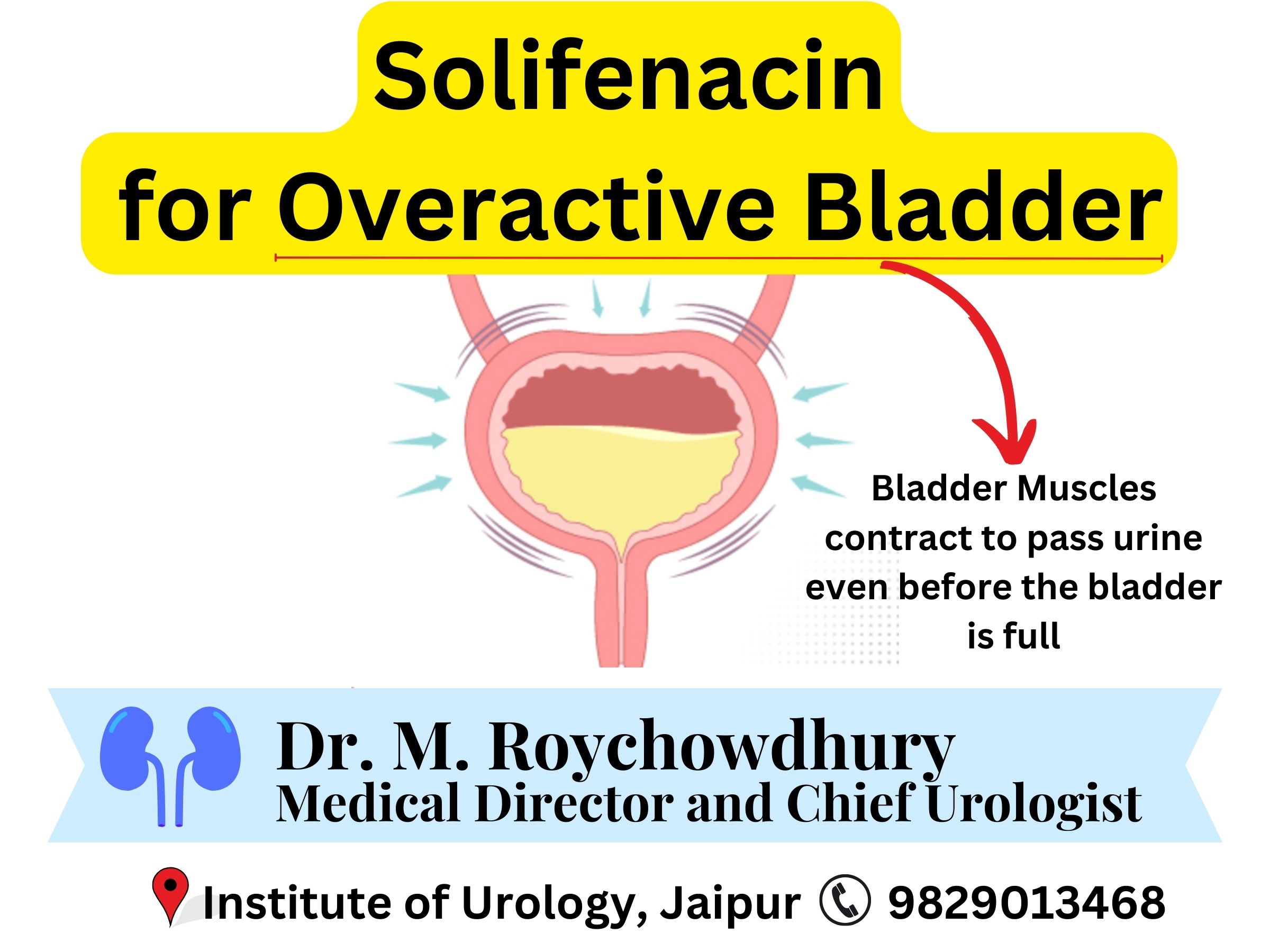 Solifenacin Medicine for Overactive Bladder Dr. M Roychowdhury, Dr. Rajan Bansal