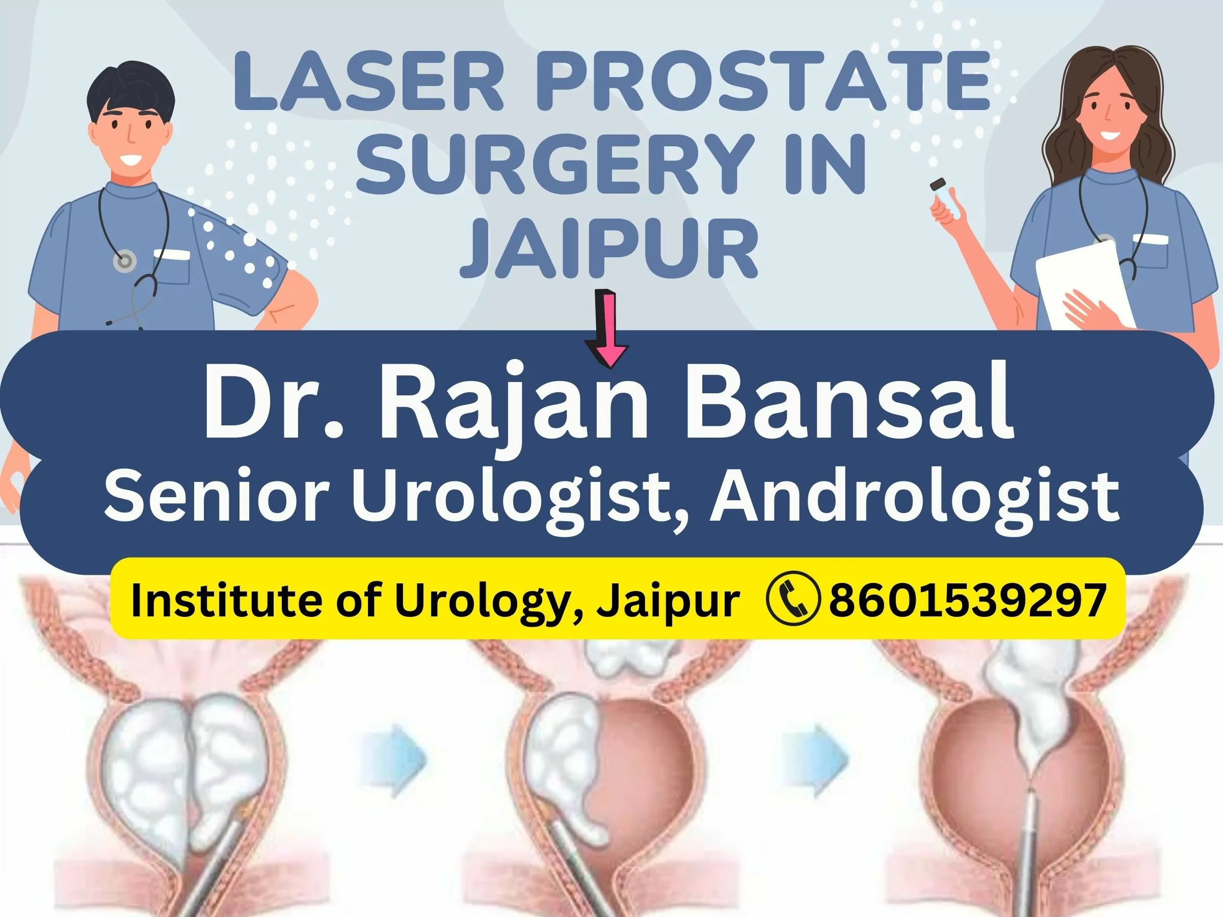 Dr. Rajan Bansal Best Doctor for Prostate Surgery in Jaipur BPH Prostate enlargement treatment